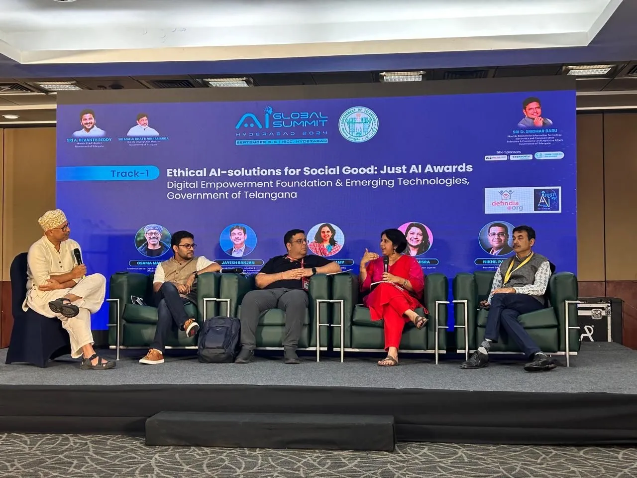 The Future of AI: Opportunities & Challenges — Just AI Awards 2024, Hyderabad